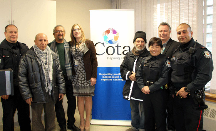 220 Oak Street Pilot partnership Cota, TCHC and some Toronto 911 Responders