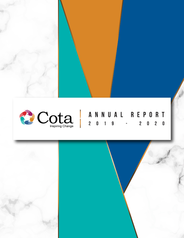 2019-2020 Cota Annual Report Cover Page
